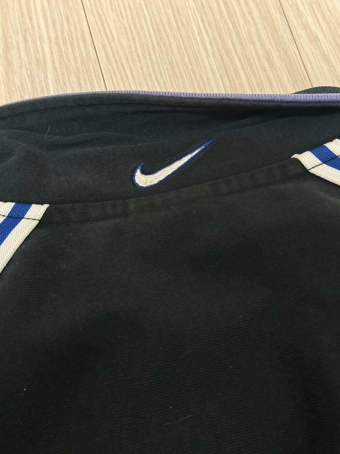 90년도 나이키 올드스쿨 스웻 라인 디테일 자켓 상품이미지4