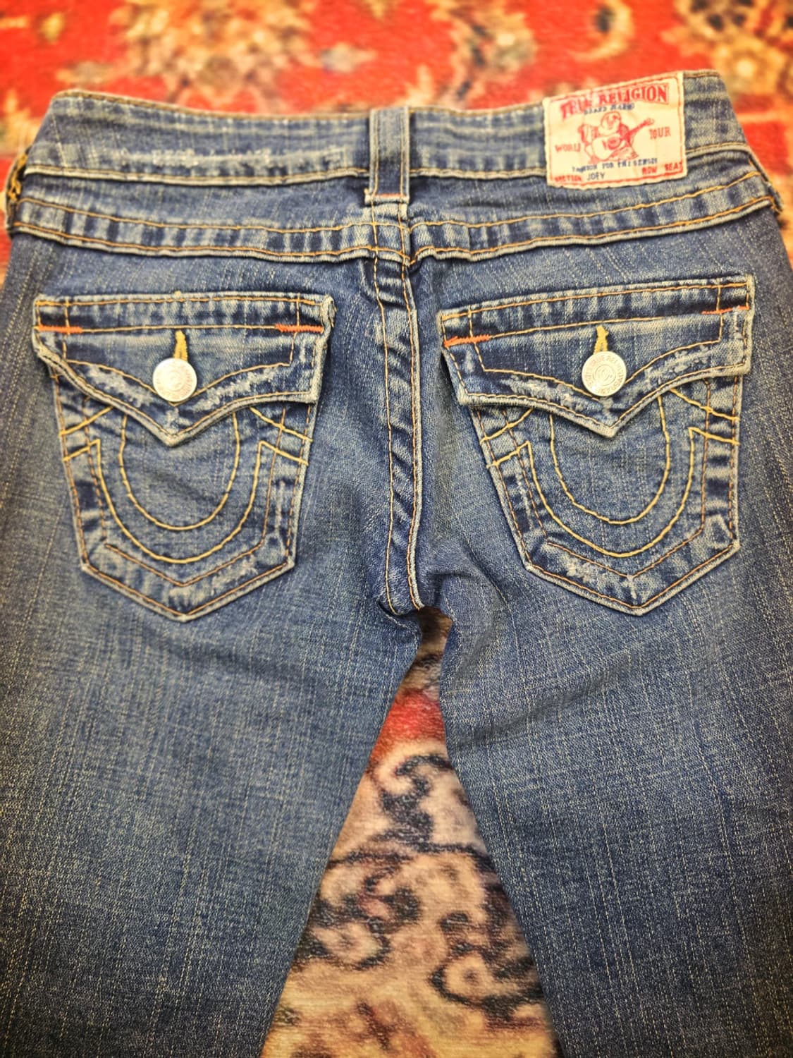 트루릴리전 레인보우 조이 부츠컷 데님 진 상품이미지6