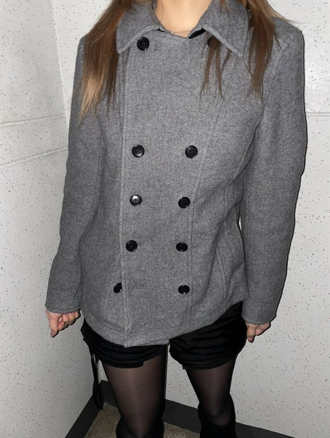 미쉘클랑옴므 하이넥더블브레스트피코트 나폴레옹유니섹스핀터레스트 버즈릭슨st 상품이미지3