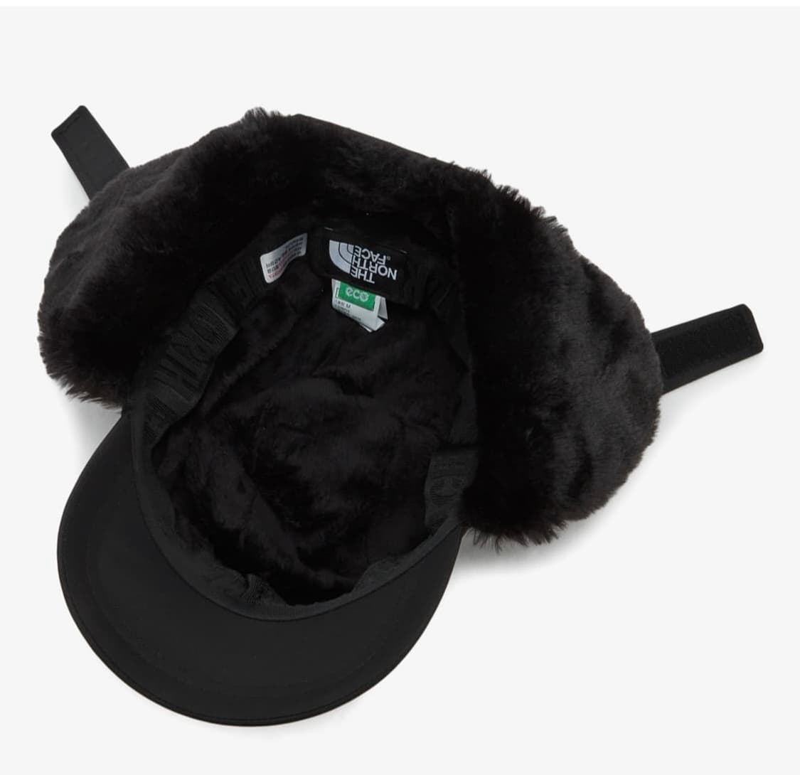 노스페이스 드라이벤트 이어머프 캡 블랙 트루퍼햇 상품이미지4