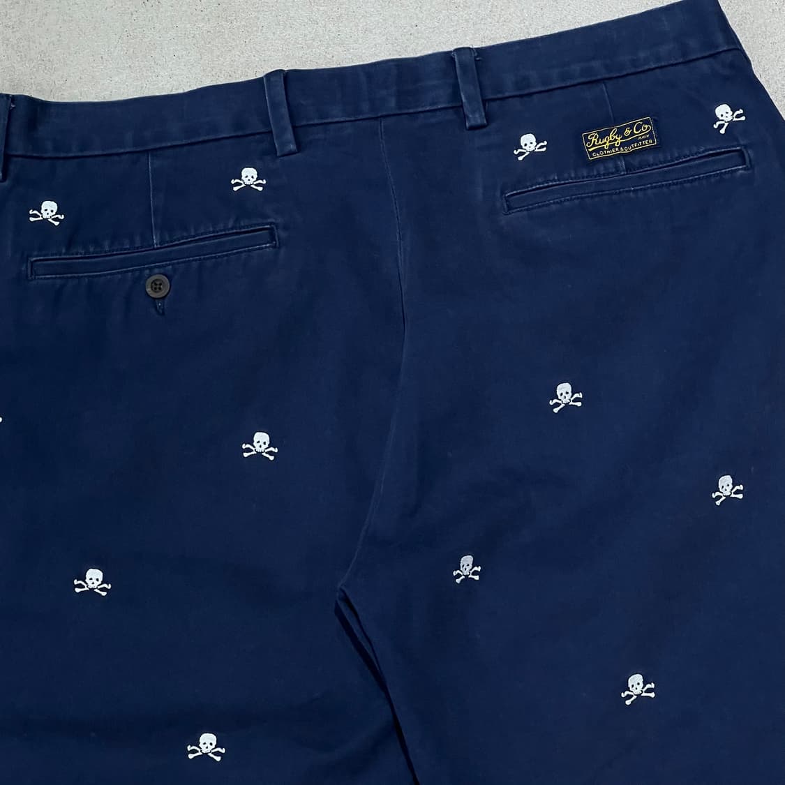 폴로 랄프로렌 럭비 스컬자수 하프팬츠 s10785 상품이미지4