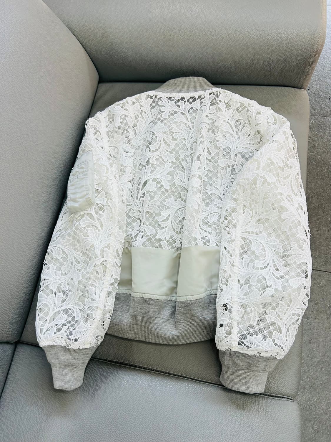 사카이 레이스 Ma-1 자켓, 스커트 셋트(2) 상품이미지5