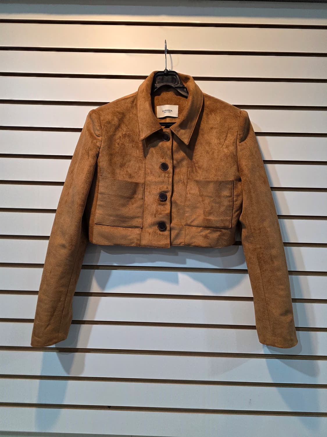 (여성) 벨벳 크롭 숏 자켓 상품이미지1