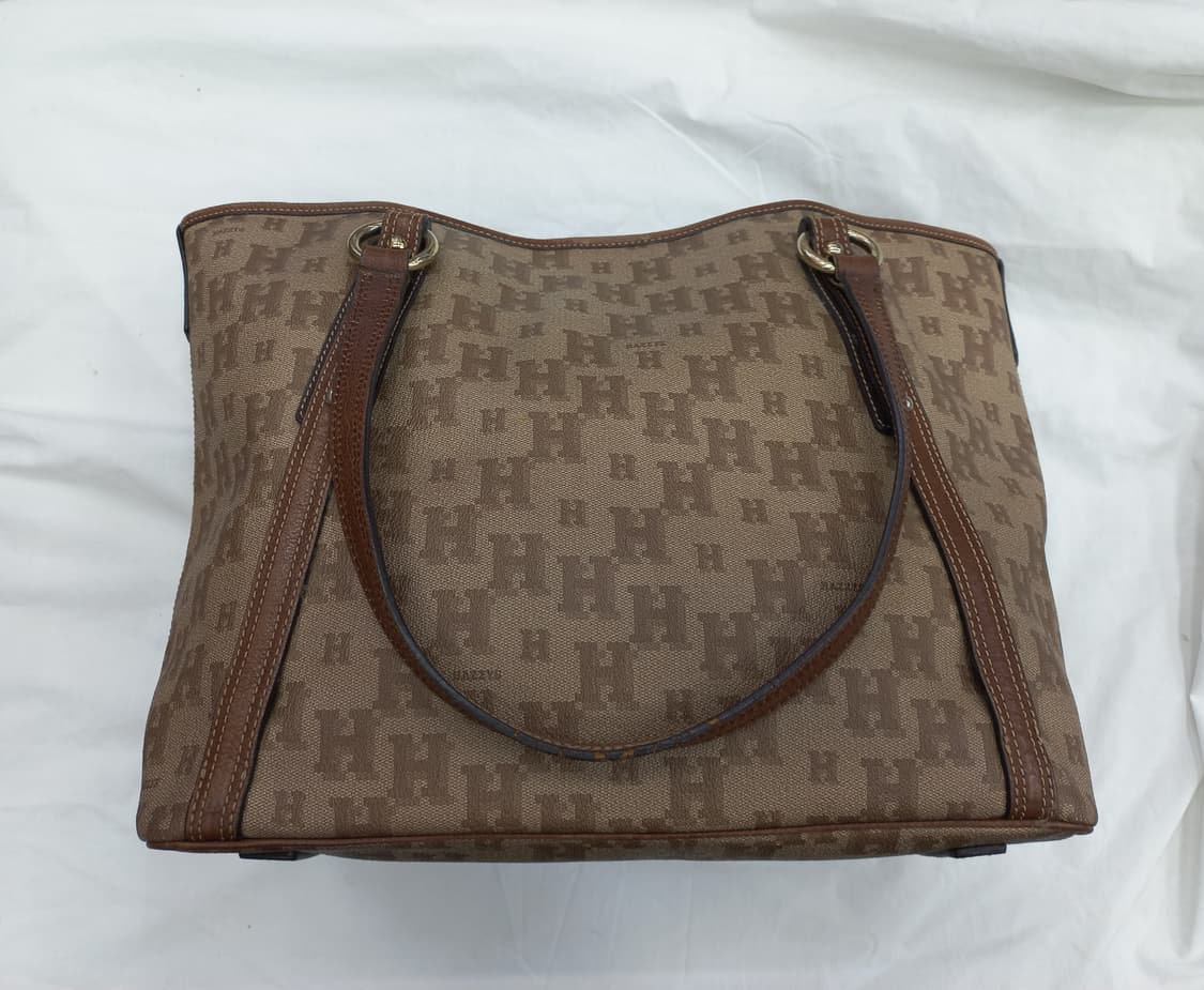 헤지스 H로고 패턴 토트백 브라운 상품이미지7