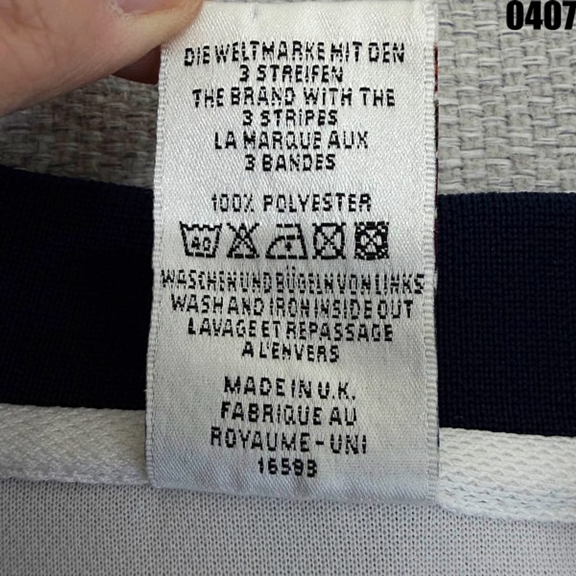 아디다스 레알마드리드 홈 유니폼 로베르토 카를로스 3번 마킹 L 0407 상품이미지5