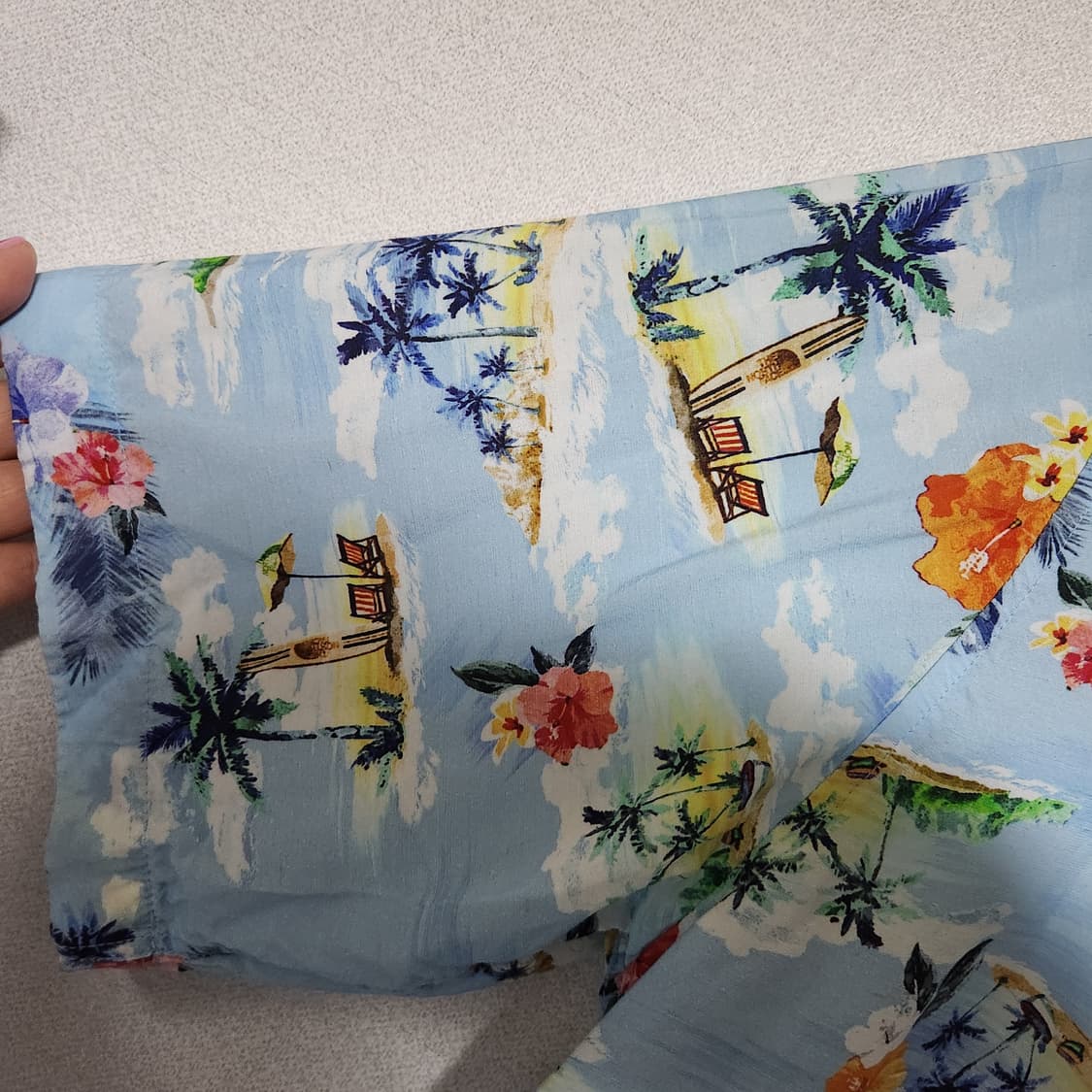 노스페이스 하와이안 셔츠 남110 상품이미지4