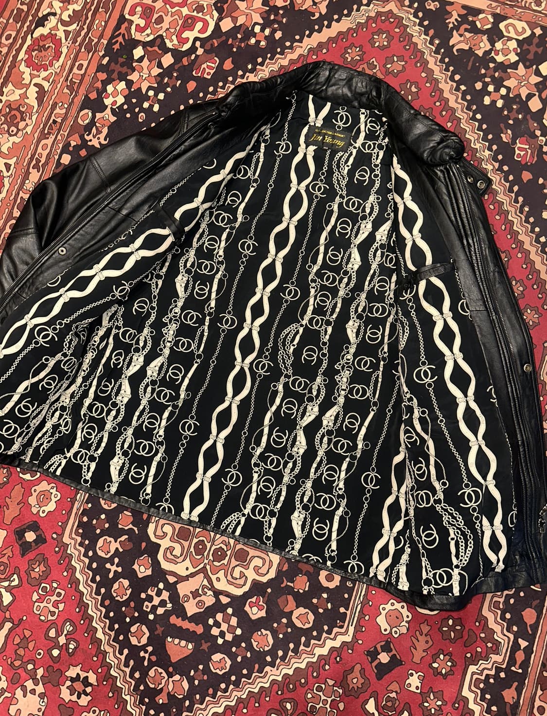 ( XL-2X ) 가죽코트 가죽하프 빈티지가죽 가죽롱자켓 가죽카코트 상품이미지3