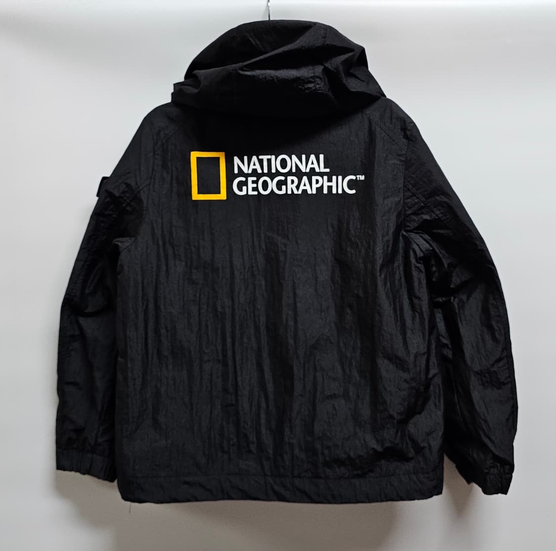 키즈 내셔널지오그래픽 후드 바람막이 자켓 120 상품이미지2