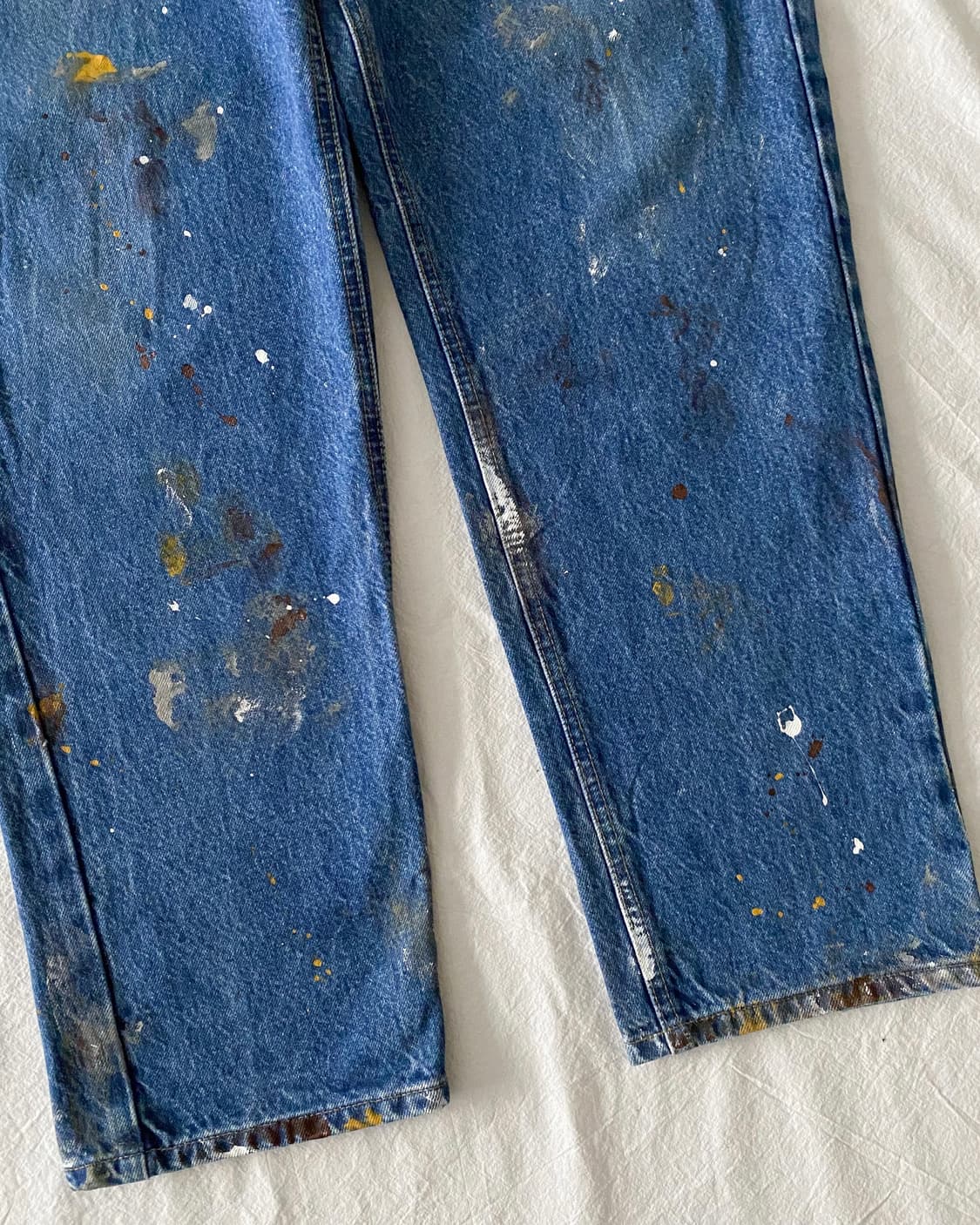 칼하트 페인팅 데님 팬츠 상품이미지6