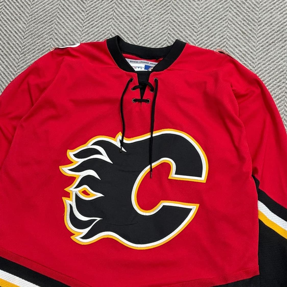 ccm 캘거리 플레임즈 nhl 하키 져지 v1737  상품이미지3