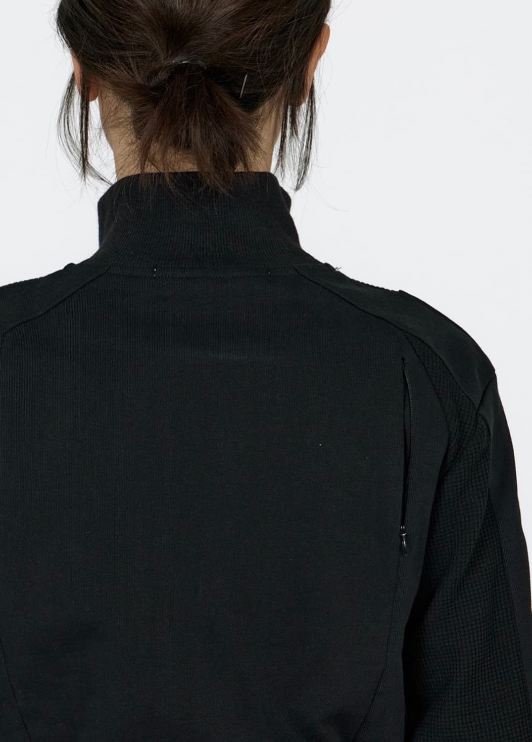 MPa CONTRAST ZIPPED JACKET WOMEN (BLACK) 상품이미지3