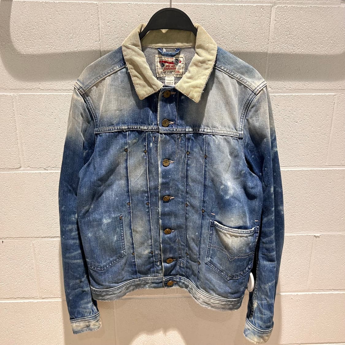 Diesel Dirty Washed Denim Jacket 상품이미지7