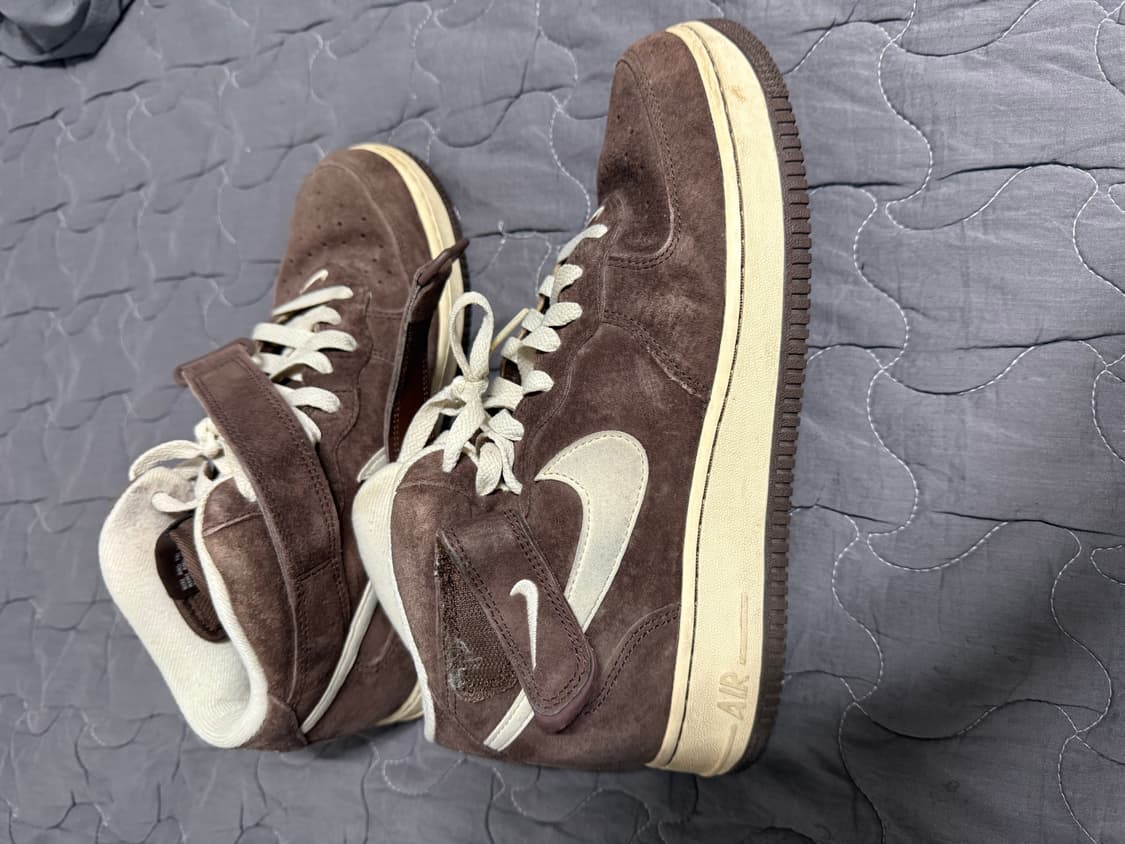 나이키 에어포스 1 미드 07 QS 초콜릿 상품이미지1