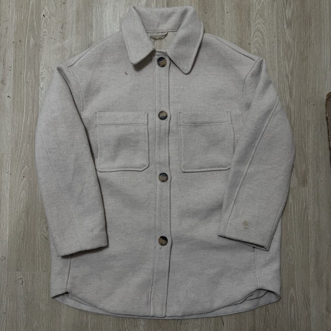 H&M 에이치앤엠 남성 포켓 울 트러커자켓 M/95  상품이미지2