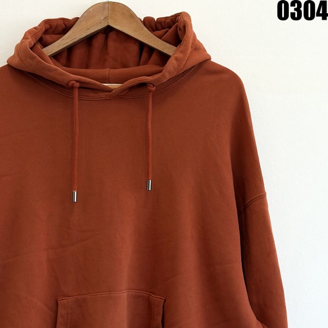 비이커 가먼트 다잉 후드 스웻셔츠 후드티 95 실측 XL 0304 상품이미지2
