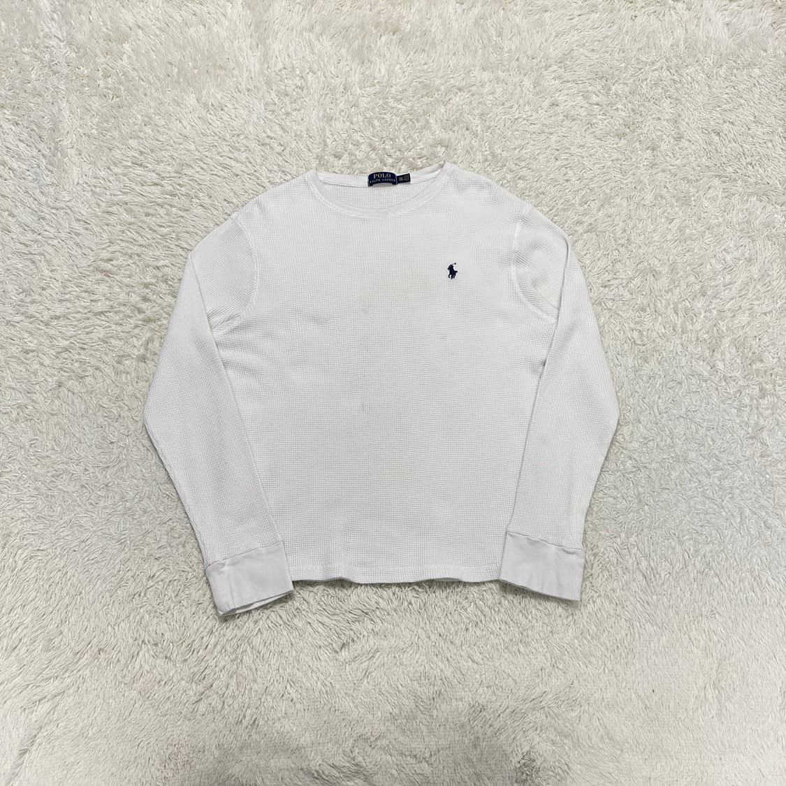 Polo White Waffle Knit 상품이미지4