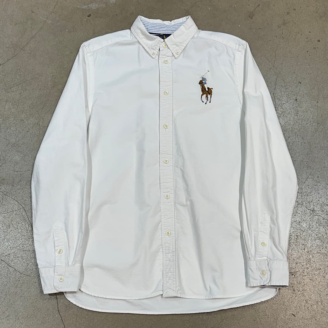 XL 폴로랄프로렌 빅포니 화이트 셔츠  상품이미지2