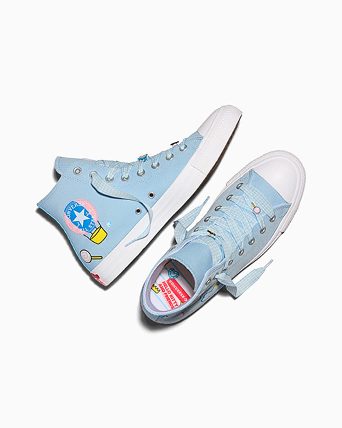 컨버스x산리오캐릭커즈 척케일러 올스타 시나모롤 베이비블루 (245) 상품이미지1