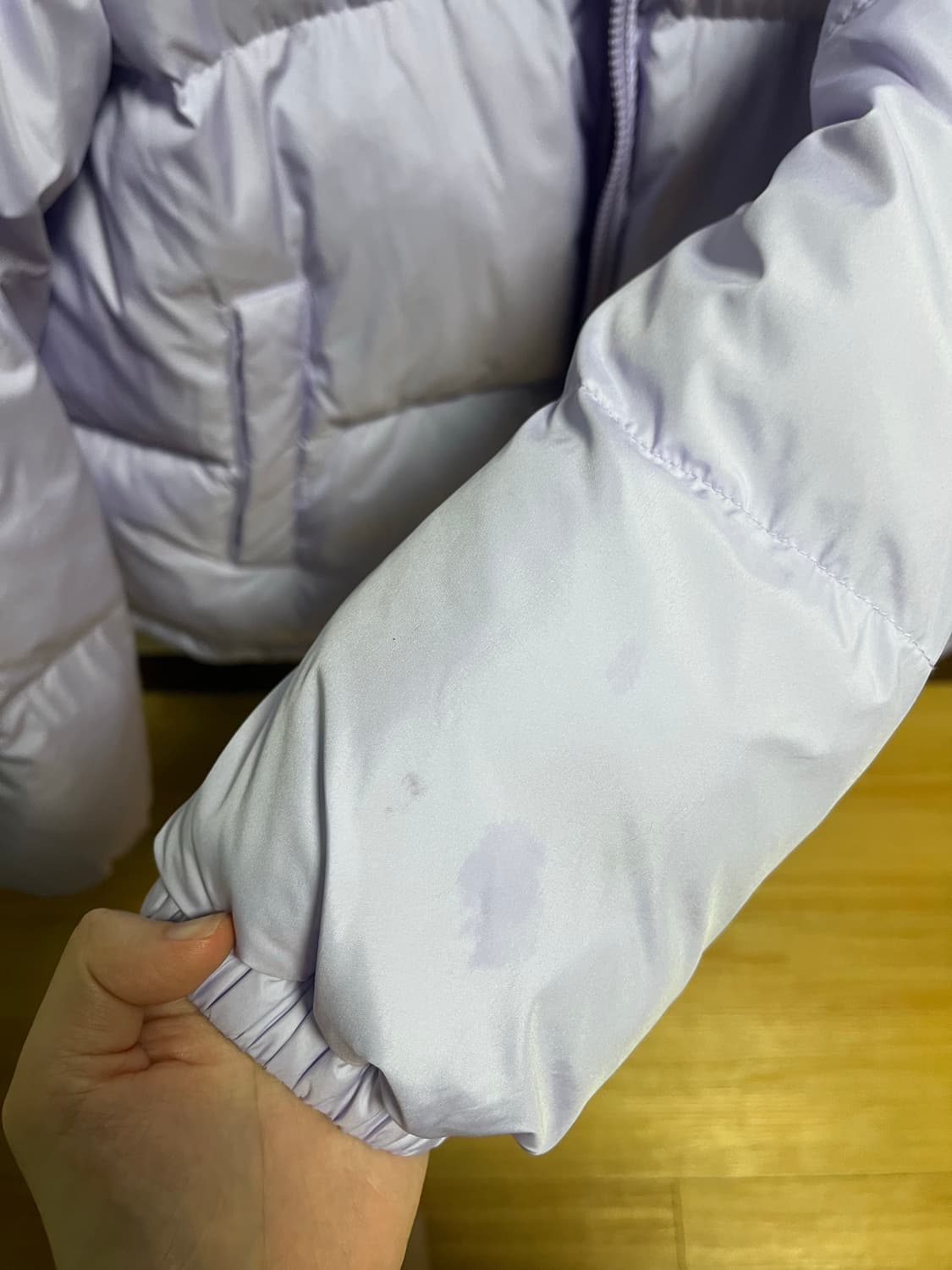 클로티 clotty 숏패딩 라벤더 FREE 상품이미지4