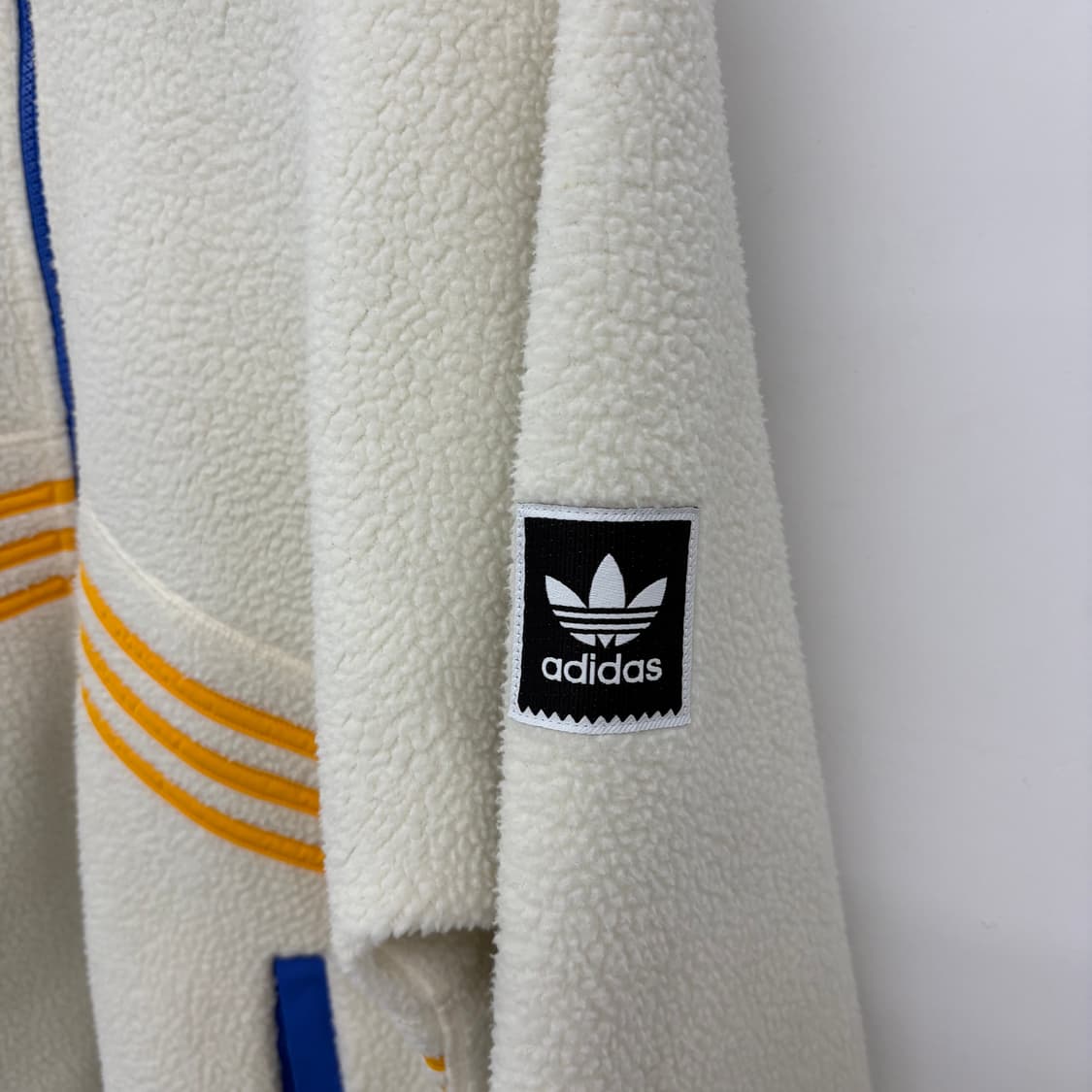 아디다스 삼선 뽀글이 플리스 자켓 남XL 상품이미지2