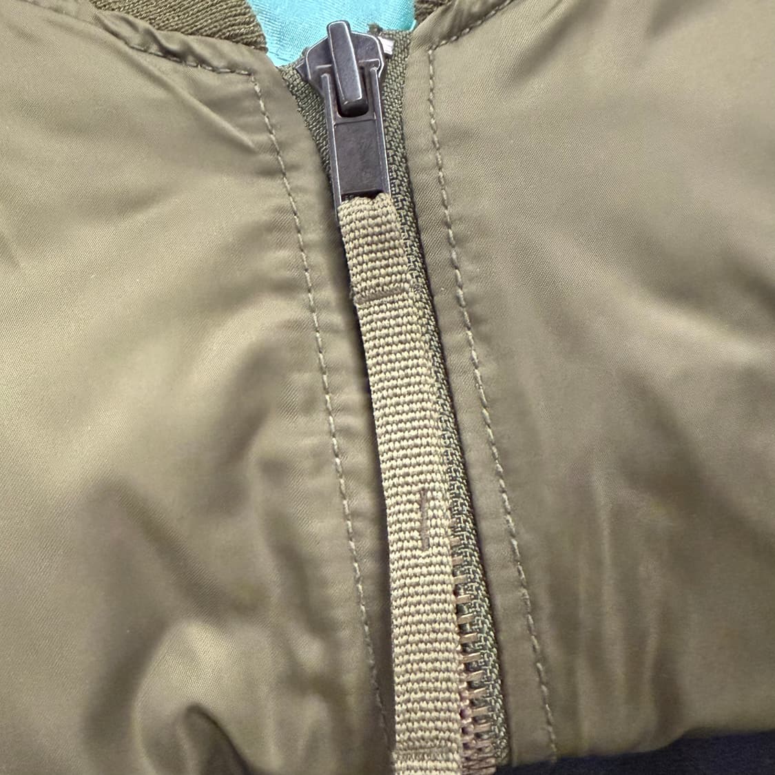 [정품/L] GAP 갭 항공점퍼 카키 b8 상품이미지5