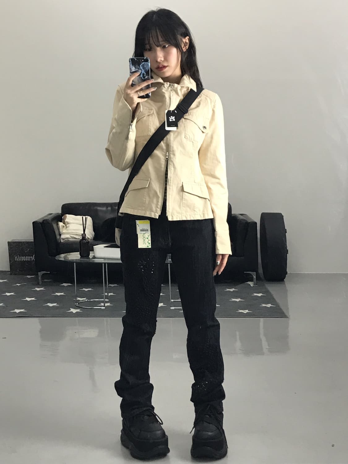 Untitled Ivory Cotton Jackets 상품이미지3