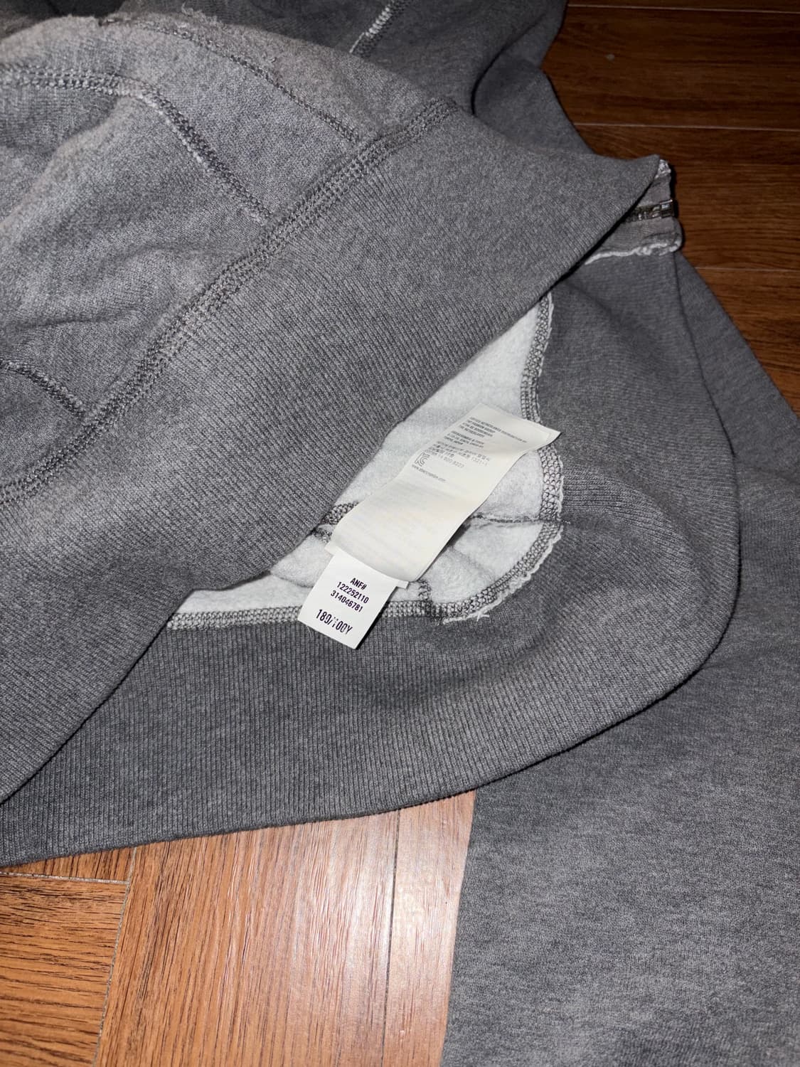 아베크롬비 로고 후드집업 상품이미지10