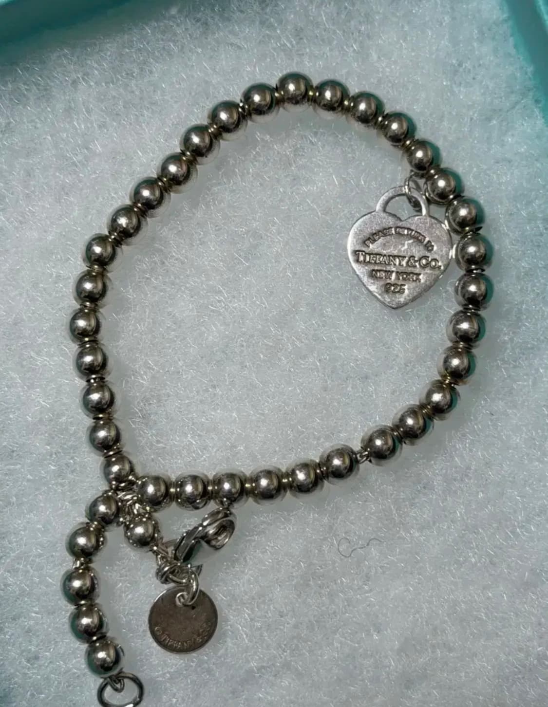 티파니앤코 리턴투 하트 팔찌 민트 xs 풀세트 상품이미지3