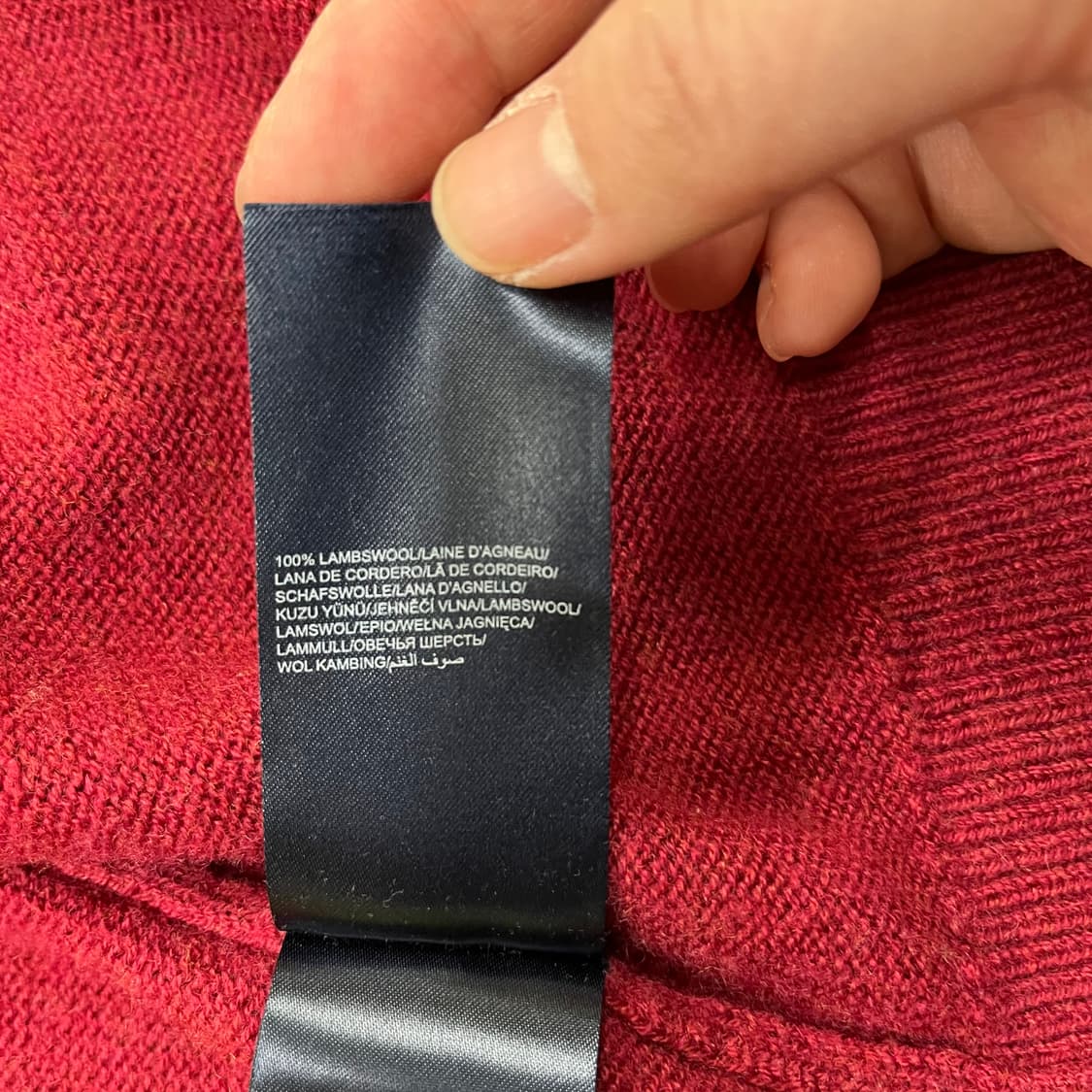 [M] 타미힐피거 워셔블 울 니트 집업 자켓 3973 상품이미지9