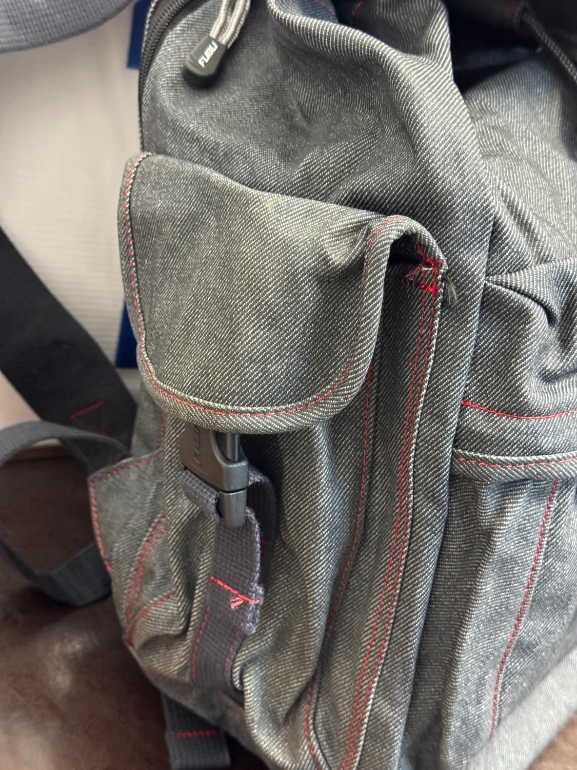 FUBU 후부 올드스쿨 데님 백팩 상품이미지3