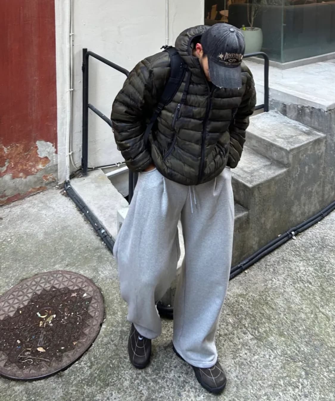 도프제이슨 그래픽 로고 데님 볼캡 상품이미지5