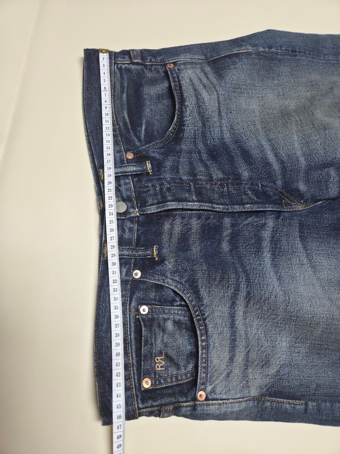 RRL(더블알엘) 빈티지 5포켓 기빈스진 34X32 팝니다 상품이미지6