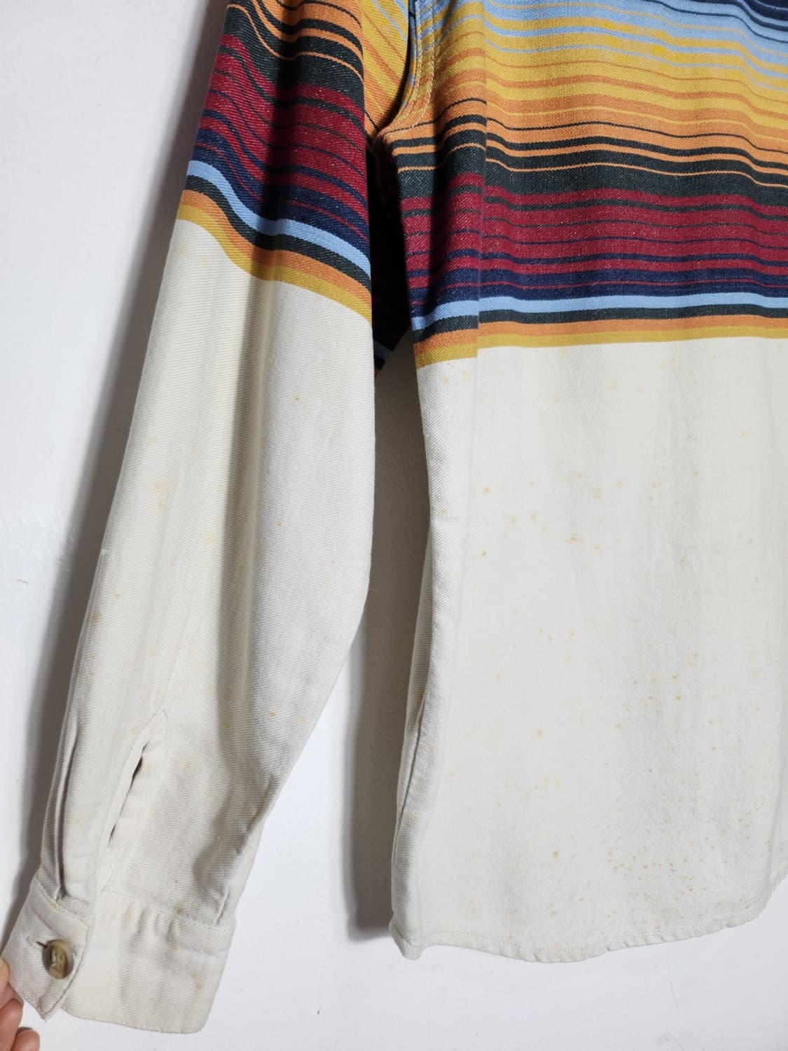 빈티지 웨스턴 데님 워크 셔츠 상품이미지4