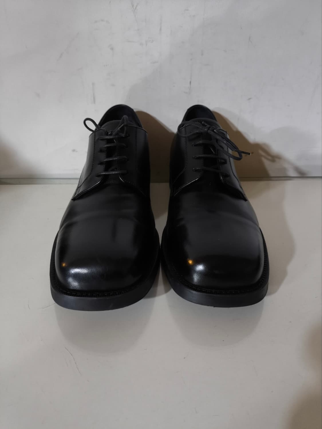 285mm 무탠다드 스퀘어토 더비 구두 키높이 상품이미지4