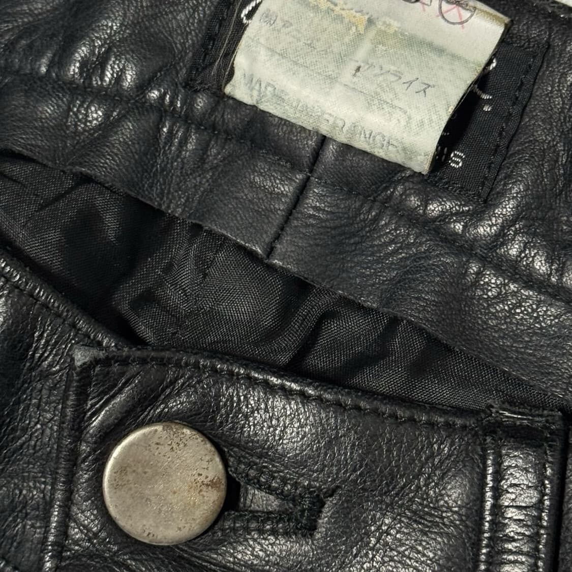 agnes b homme 90s cowhide trouser 상품이미지5