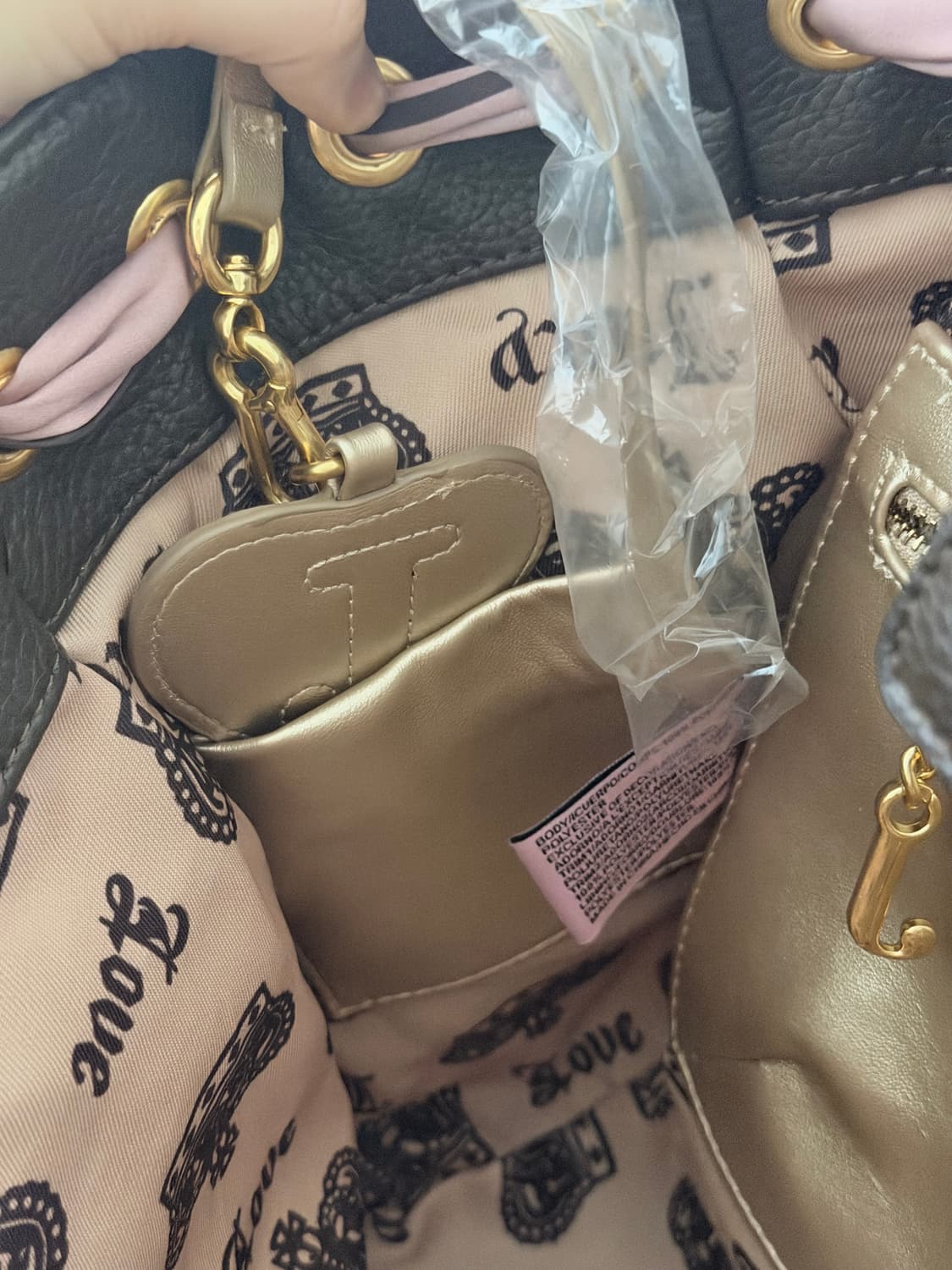 쥬시꾸뛰르 스코티독 데이드리머 토트백 빈티지 갸루  상품이미지8