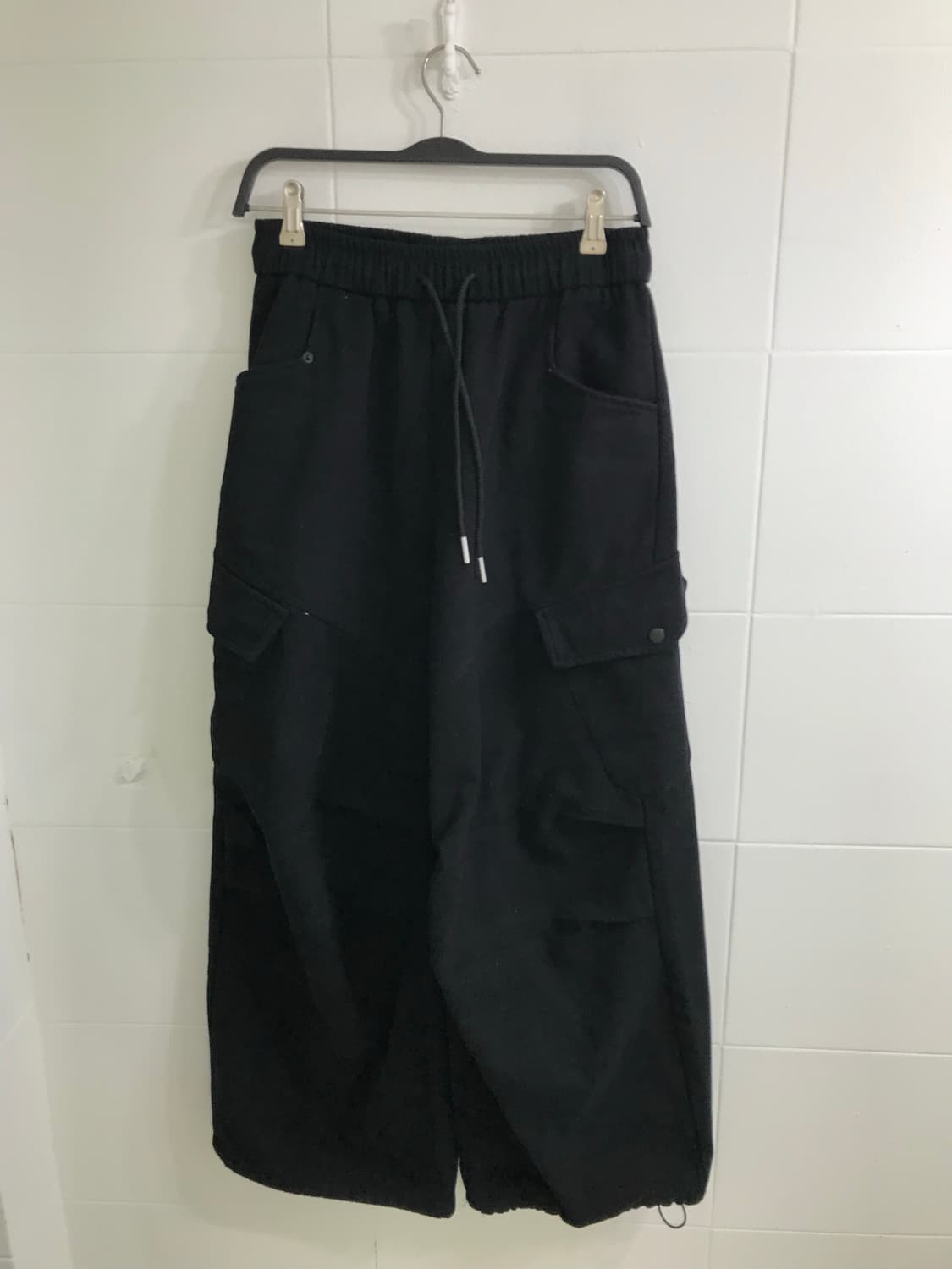 데일리 블랙 떡볶이코트 하이넥 러힙 코디세트 상품이미지9