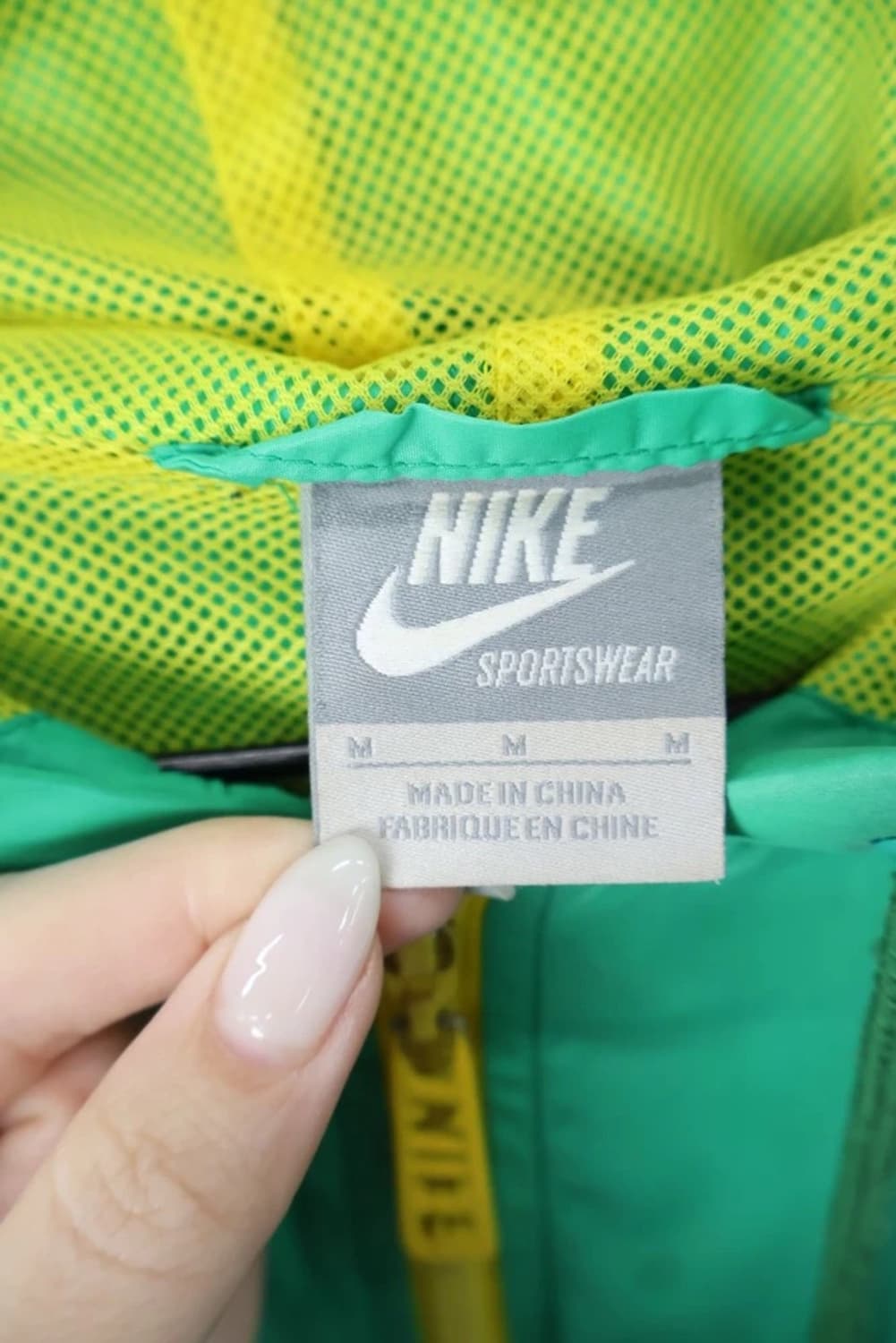 00's Nike Green Yellow Windbreaker 상품이미지6