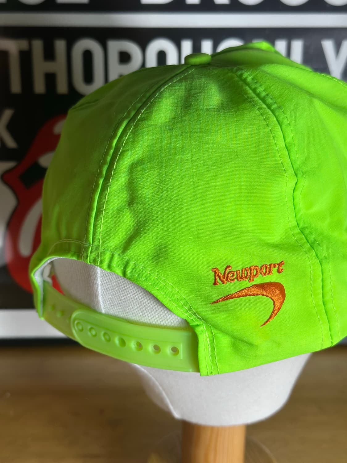 Deadstock 90s Newport 빈티지 나일론 러닝 모자 상품이미지2