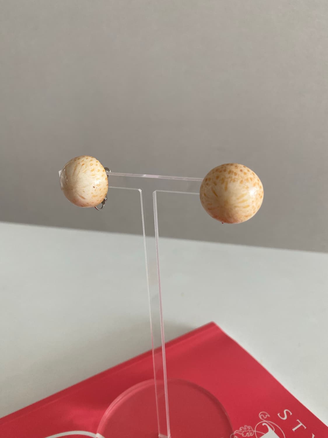 빈티지 버섯모양 귀찌 귀걸이 상품이미지3