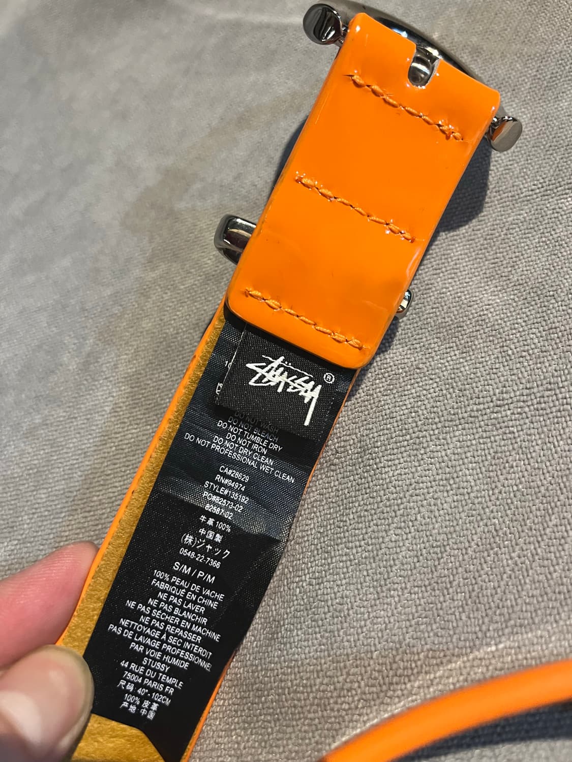 스투시 링크 페이던트 벨트 상품이미지3