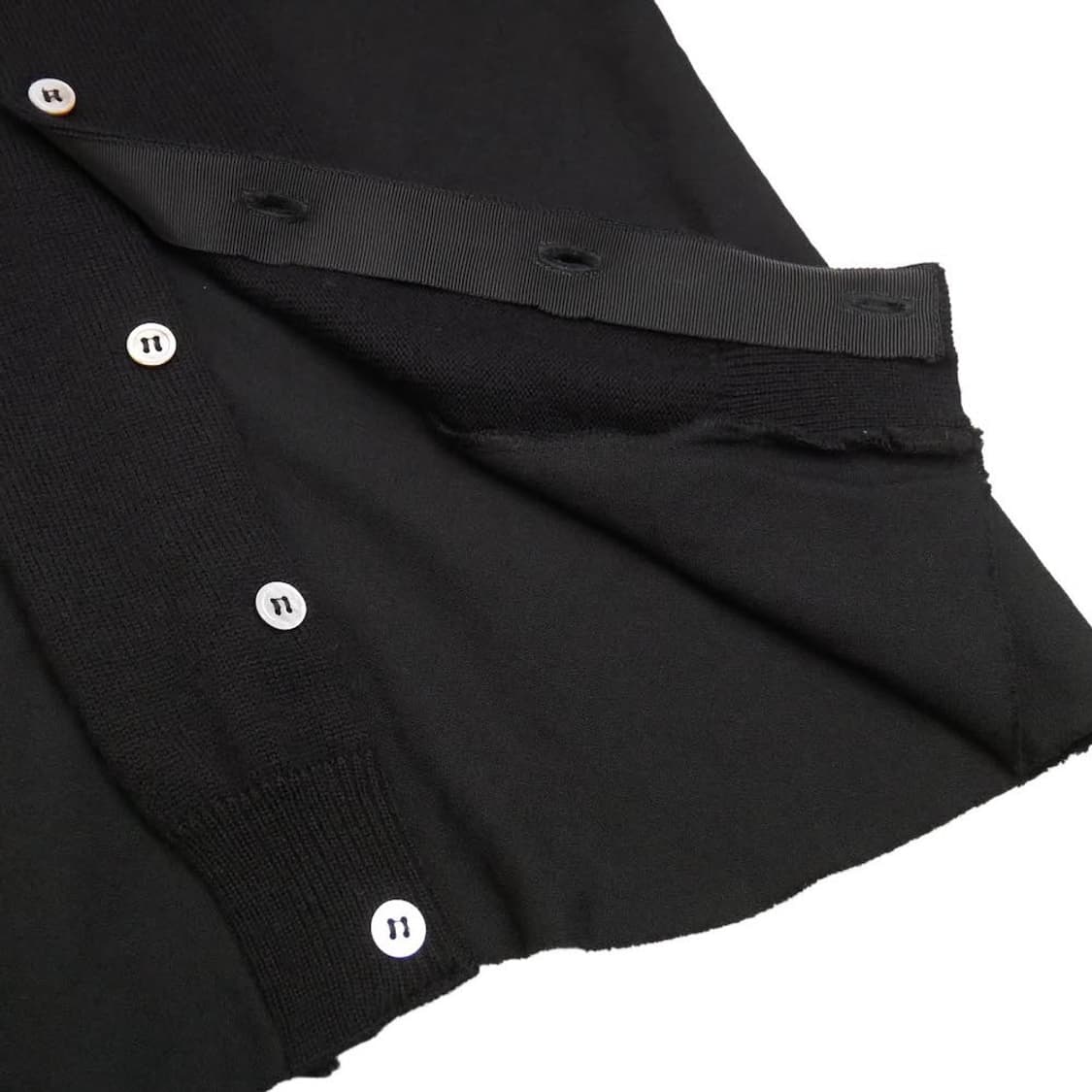 꼼데가르송 블라우스 가디건 블랙 상품이미지7