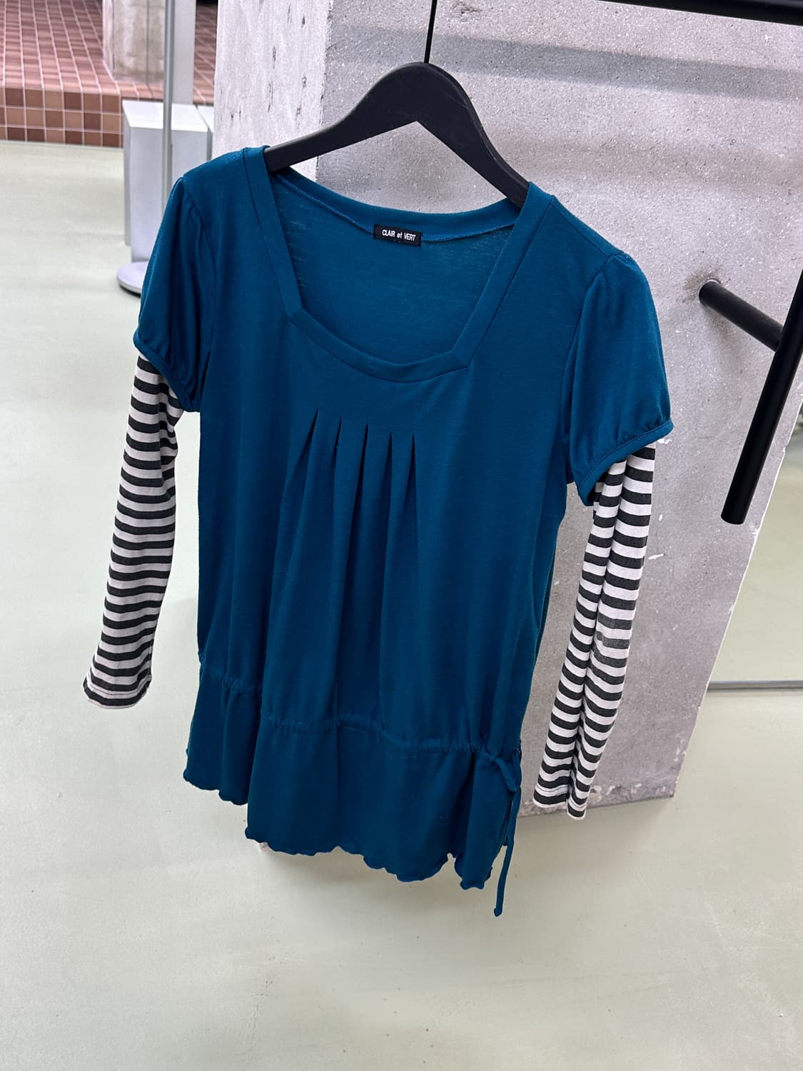 layered strap top 상품이미지1