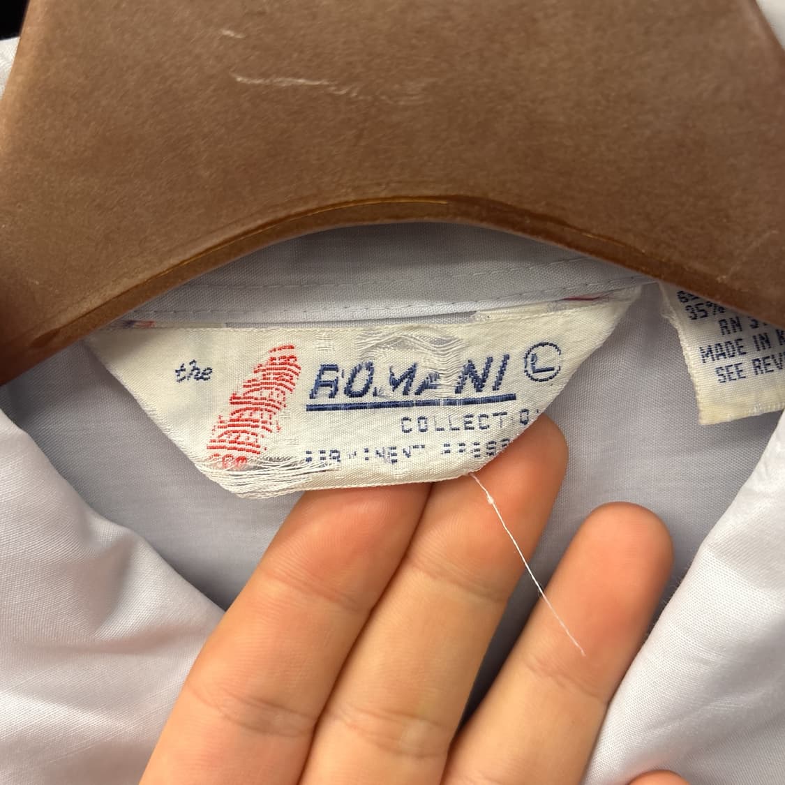 80s Romani 라이트 코튼트윌 알포르자 쿠바셔츠 한국생산 N1242 상품이미지8