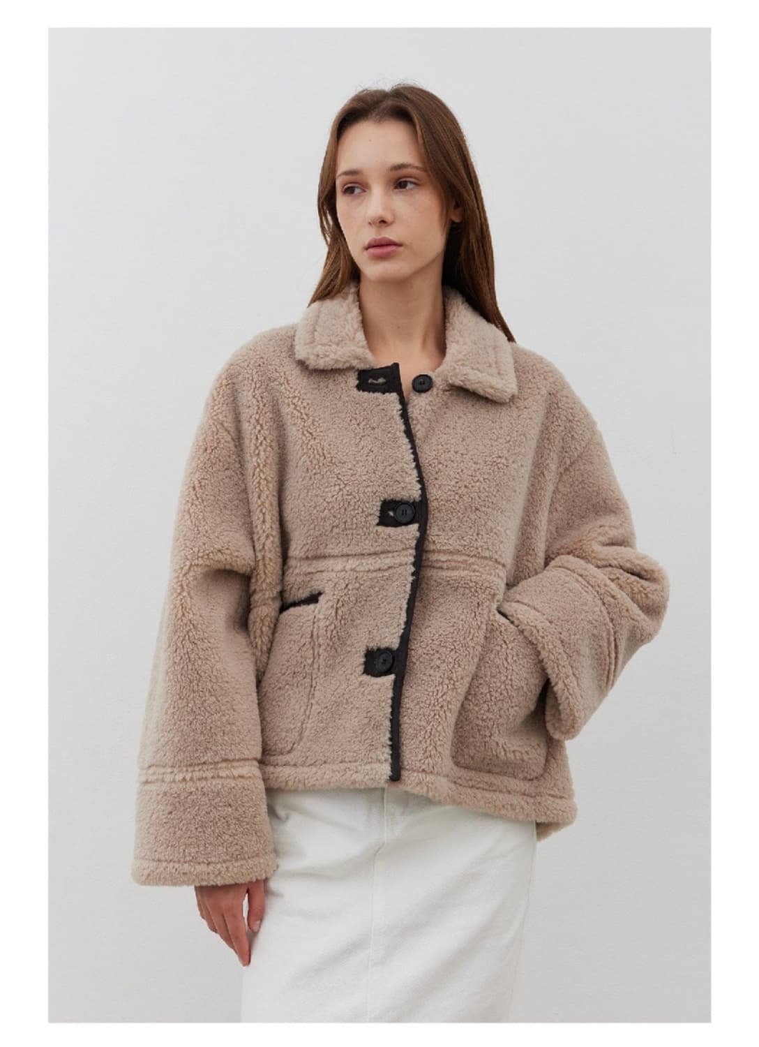 마리루즈 털자켓 상품이미지1