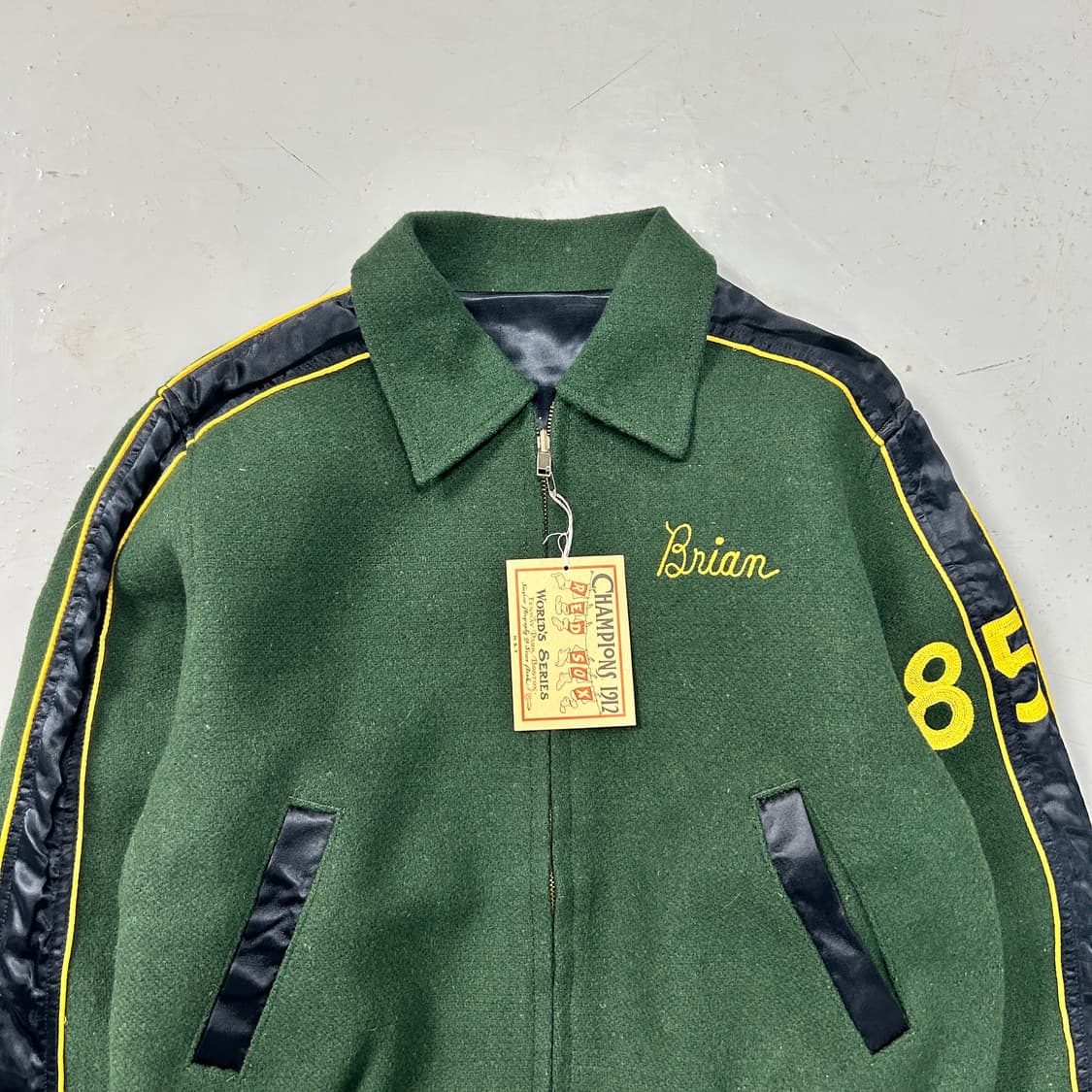 휴스턴 그린 울 리버시블 스타디움 자켓  상품이미지2