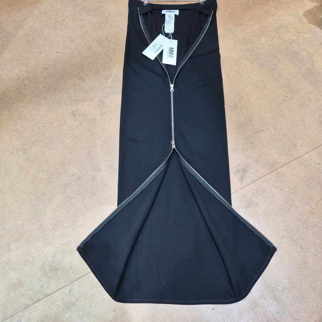 (새상품) MM6 메종마르지엘라 지퍼스커트&튜브탑 원피스 상품이미지2