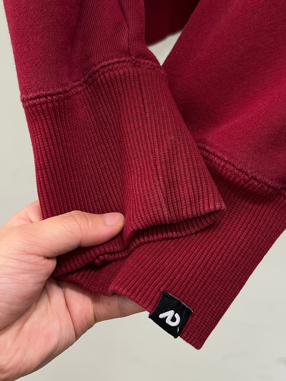 (L) 나이키 프렌치 테리 후드 티 딥레드 상품이미지4