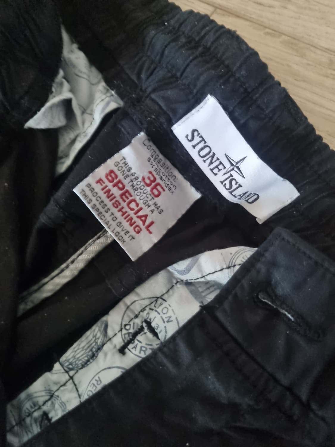 스톤아일랜드 카고팬츠블랙(새상품급) 상품이미지2