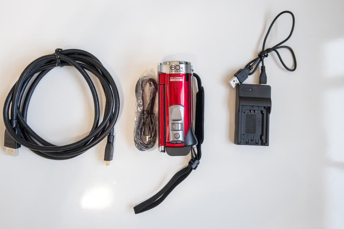 JVC GZ-HM133-R / 빈티지 디지털 캠코더 상품이미지9